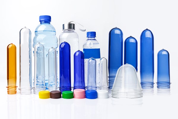 Plastic food packaging - PET bottles